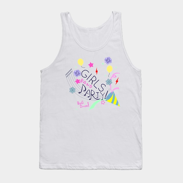 Garuparty Ikebukuro 2019 White Tank Top by naderu